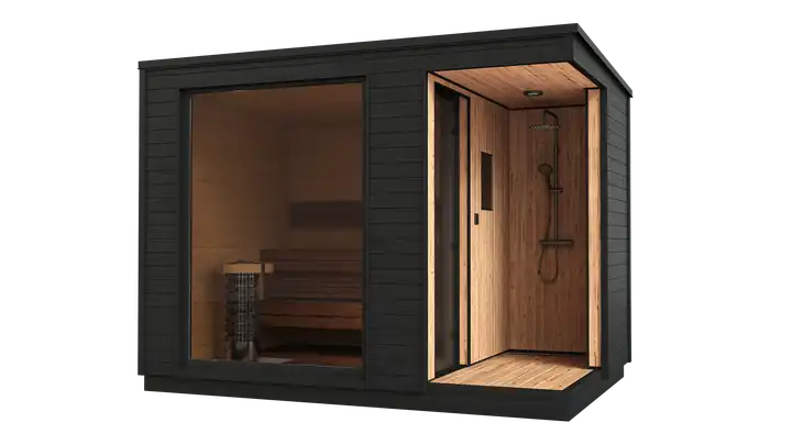 Urban Sauna with Shower (2-4 Person) - 8FT x 7FT
