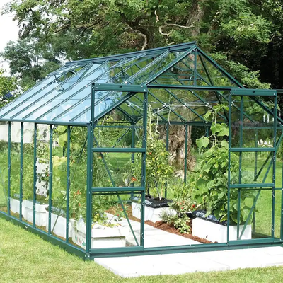 8Ft x 10Ft Aluminum High Profile Green House