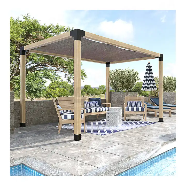 Premium Pergola Bracket Kit - (x4) 3 Arm and (x4) Post Base Brackets