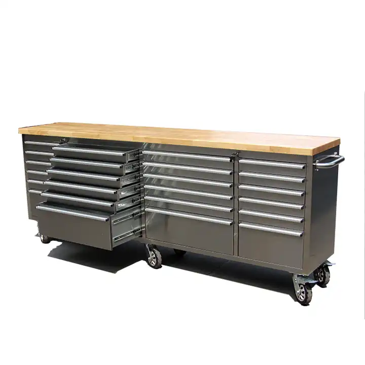 8ft Heavy Duty Rolling Workbench