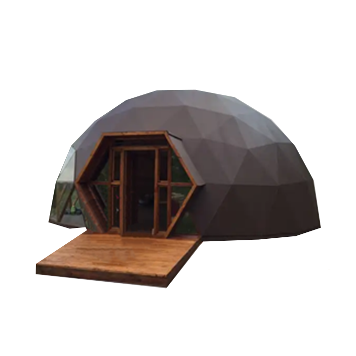 tent xxl 32 FT Elite Wooodsman Glamping Dome