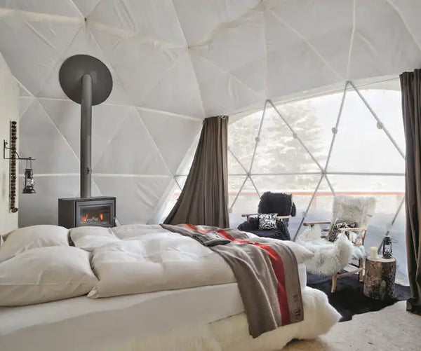 32 FT Elite Wooodsman Glamping Dome - XXL Tent