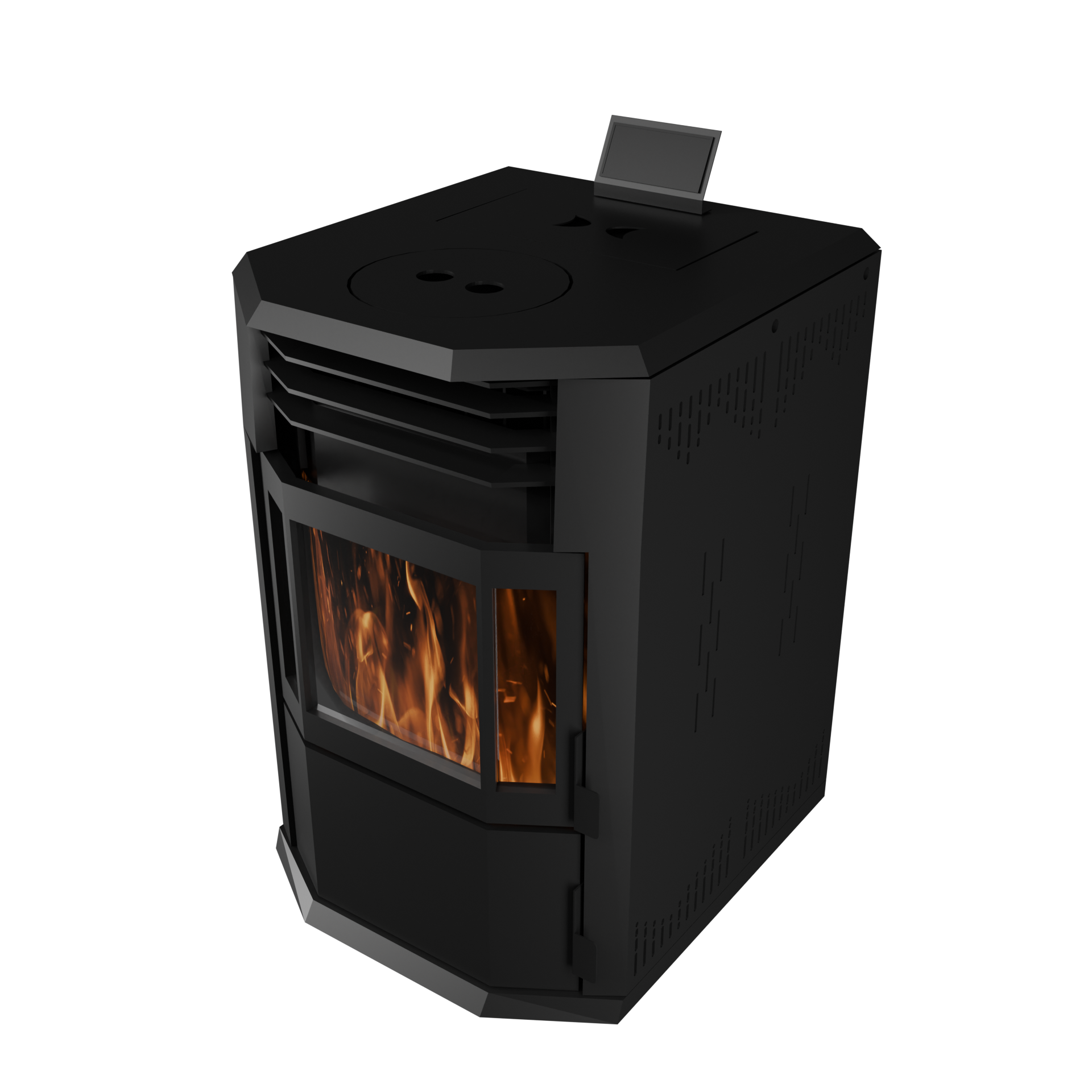 10kW Freestanding Biomass Pellet Stove