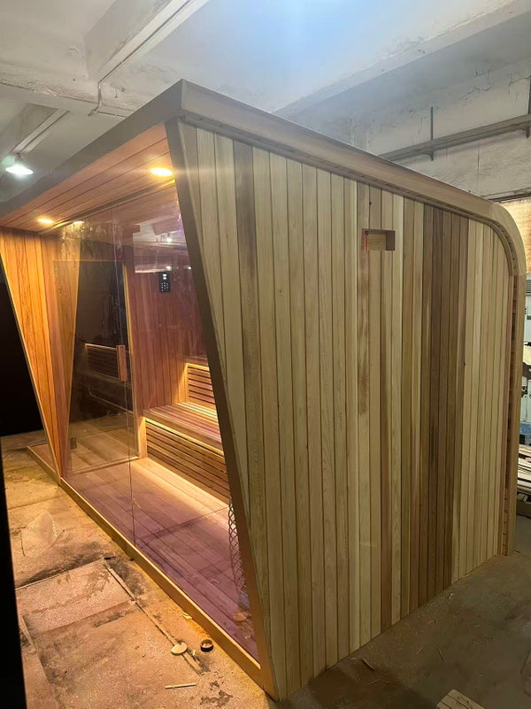 Modern Sauna (5-6 Person)  - 12FT x 8FT