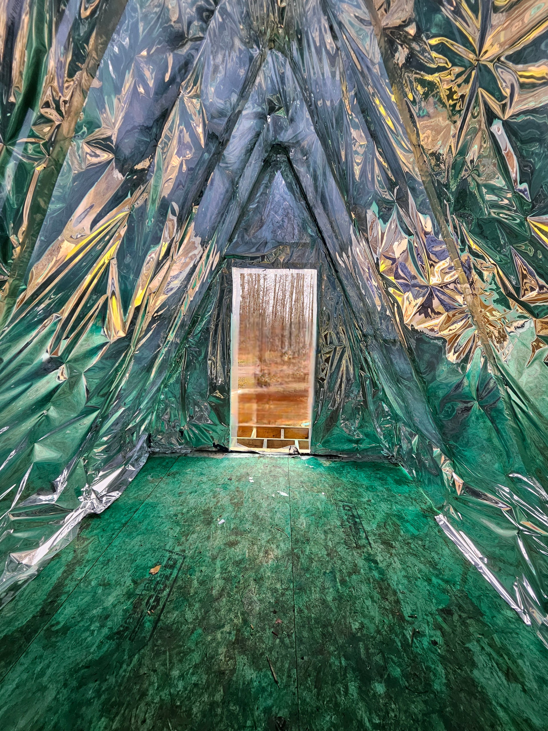 12ft x 16ft A- Frame Tiny Cabin - Skidded