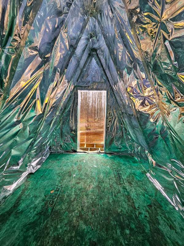 12ft x 28ft A- Frame Tiny Cabin - Skidded