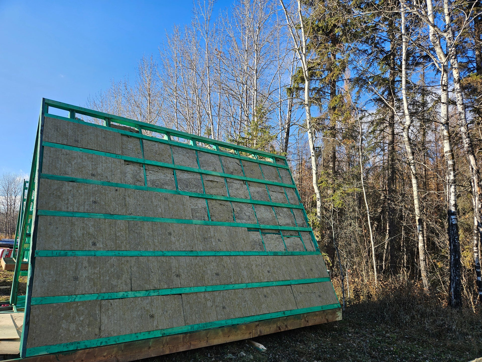 12ft x 16ft A- Frame Tiny Cabin - Skidded