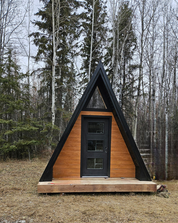12ft x 20ft A- Frame Tiny Cabin - Skidded