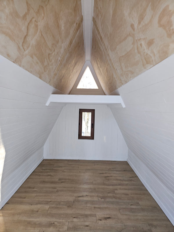12ft x 20ft A- Frame Tiny Cabin - Skidded