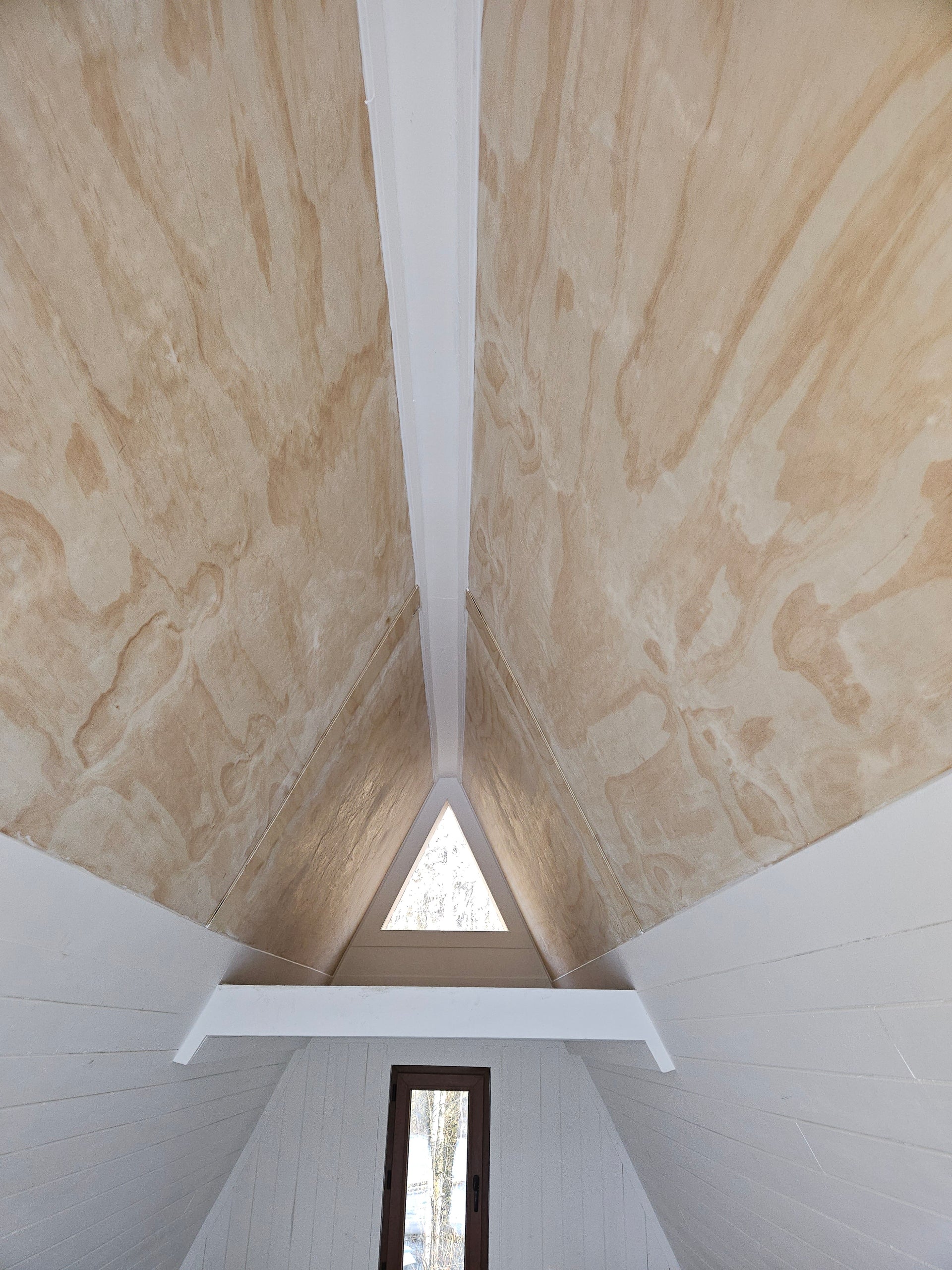 12ft x 16ft A- Frame Tiny Cabin - Skidded