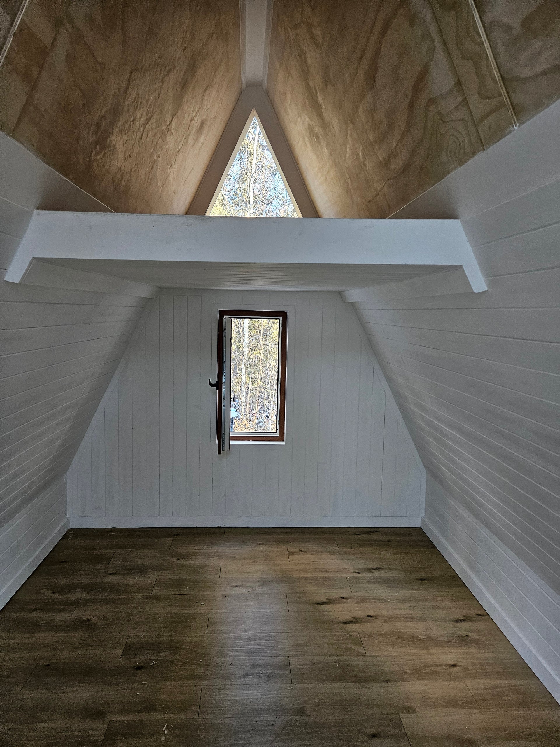 12ft x 20ft A- Frame Tiny Cabin - Skidded