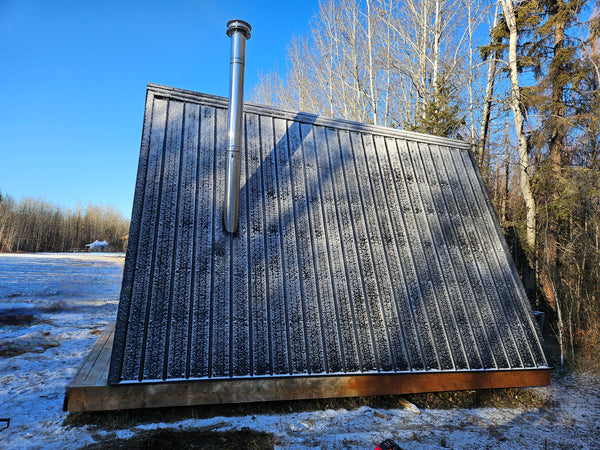 12ft x 20ft A- Frame Tiny Cabin - Skidded