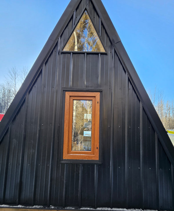 12ft x 28ft A- Frame Tiny Cabin - Skidded