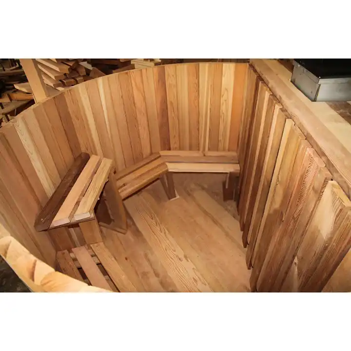 Canadian wooden red cedar hot tub for 3-4 Person