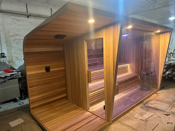Modern Sauna (5-6 Person)  - 12FT x 8FT