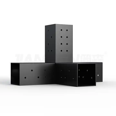 Premium Pergola Bracket Kit - (x4) 3 Arm and (x4) Post Base Brackets