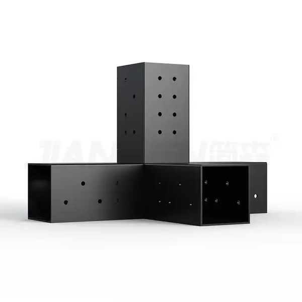 Premium Pergola Bracket Kit - (x4) 3 Arm and (x4) Post Base Brackets