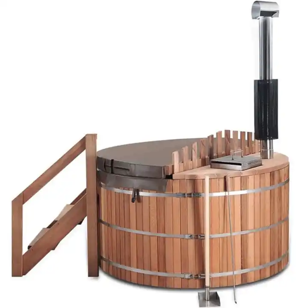 Wood Outdoor Hot Tub  (2-3 Person)