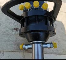 ATV Log Hauling/ Clam Trailer- 1 Ton Capacity. 440lbs. Lift