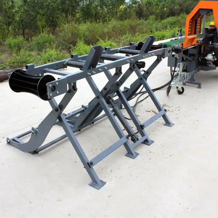 6Ft Log Lifting Conveyor – Timber Mountain Custom WoodWorking