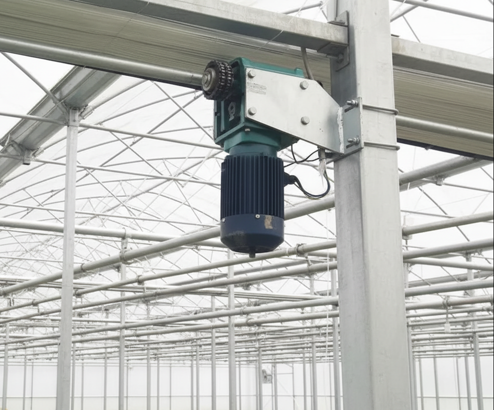 Electric Greenhouse Roll up Motor for Plastic Film Greenhouse Ventilation