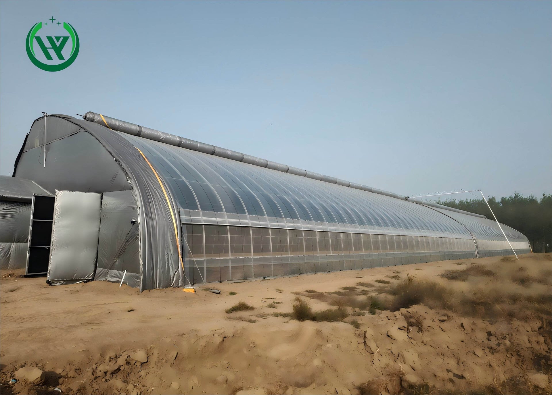 40x100 Commercial Year-Round Agricultural Greenhouse