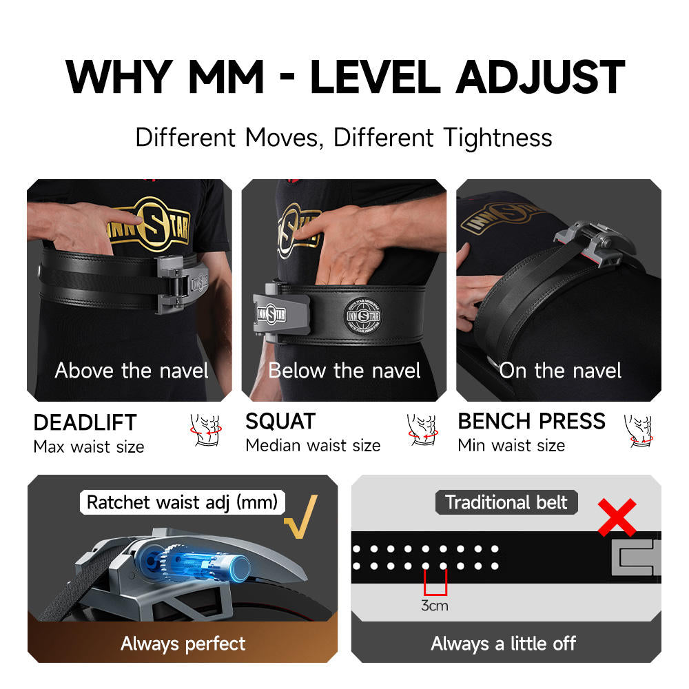 Berserk 13mm Lever Weightlifting Belt – Premium Leather Powerlifting Belt