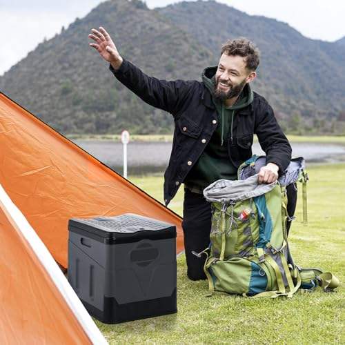 Camping Composting Toilet with Biodegradable Bags