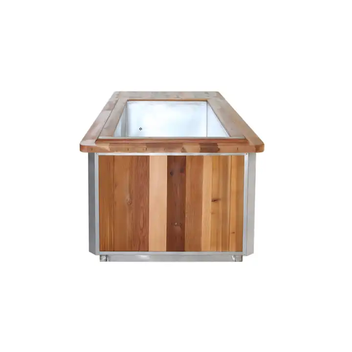 Atlantic Cold Plunge Stainless with Thermo Hemlock