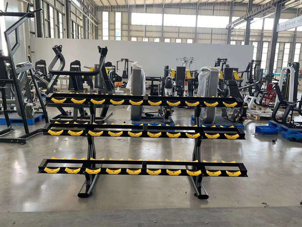 Three-Tier Dumbbell Storage Rack