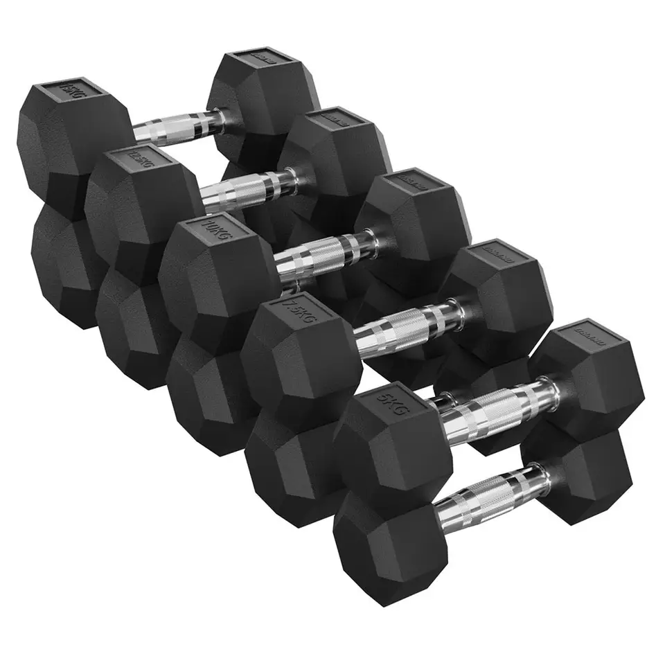 Hexagon Dumbbell Set