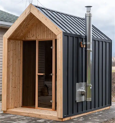 Nordic Sauna Room (4-5 Person Cap)