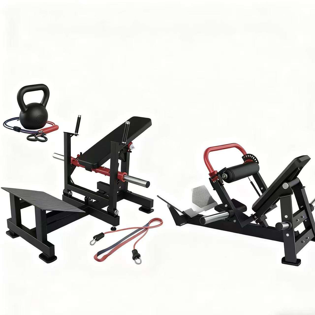 Glute Drive Machine with Rack