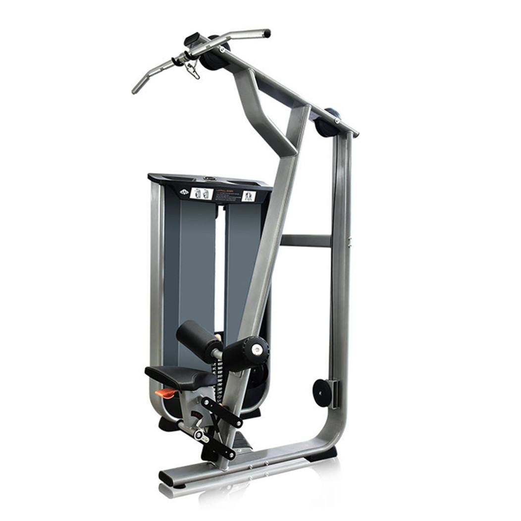 Commercial Plate-Loaded Lat Pulldown Machine