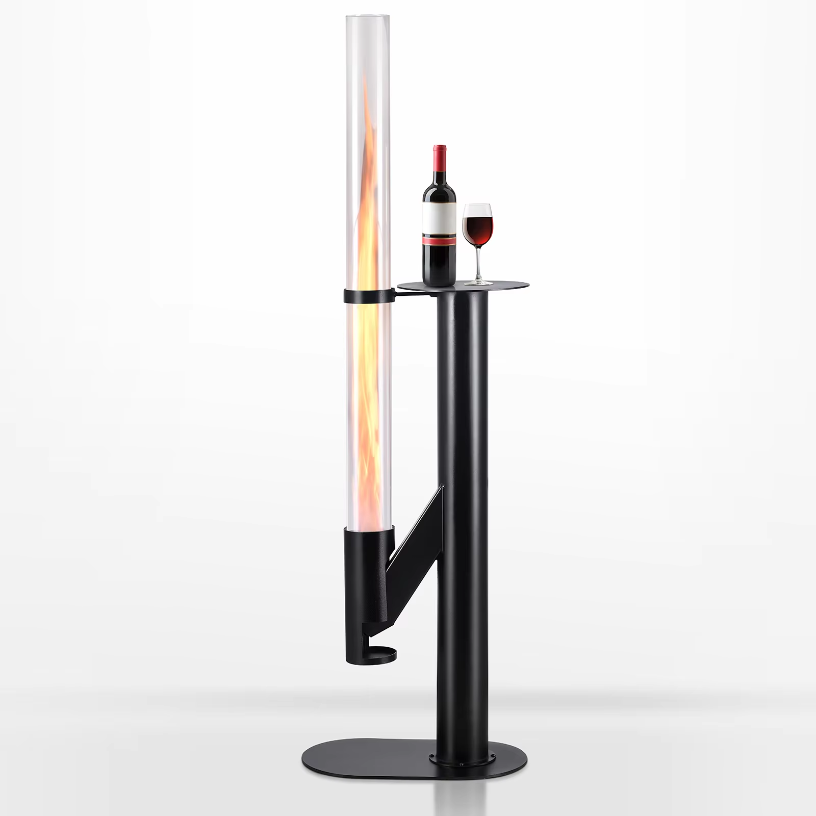 Outdoor Wood Pellet Rocket Patio Heater