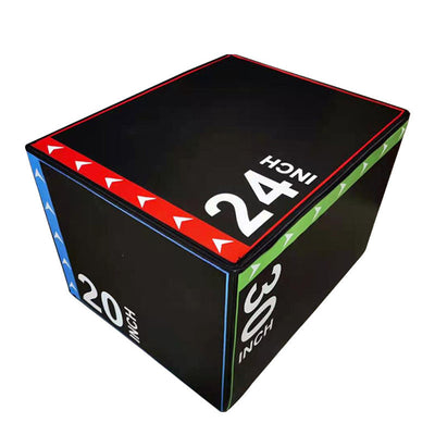 3-in-1 Soft Plyometric Jump Box for Fitness & Training