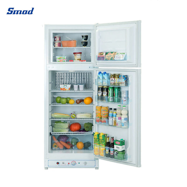 Propane LPG Gas Top Freezer Refrigerator