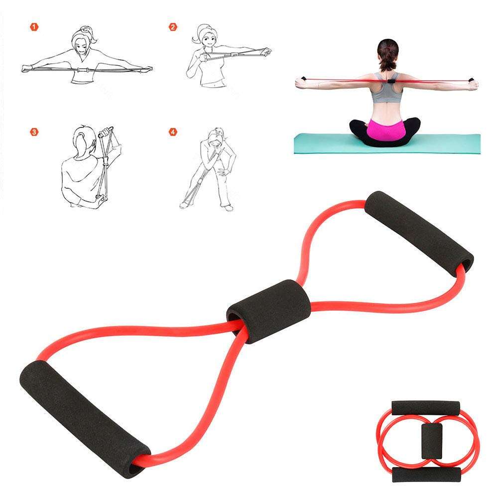 Infinity Shaped Resistance Band for Full-Body Training