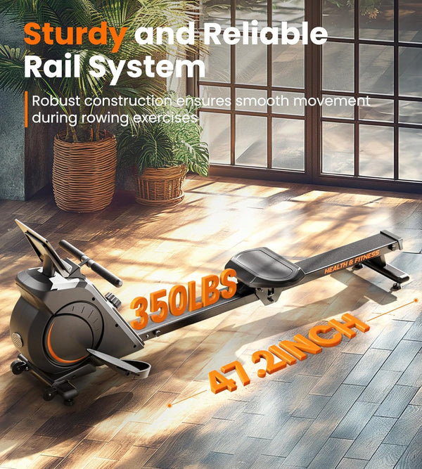 Commercial Foldable Indoor Rowing Machine