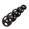 Tri-Grip Rubber Weight Plate Set