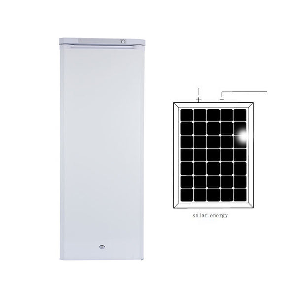 198L DC Solar-Powered Upright Freezer