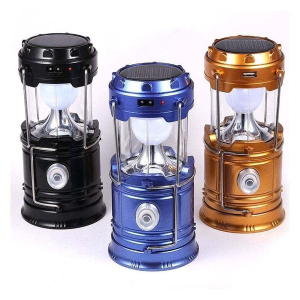 Solar Camping Lantern with USB Charging