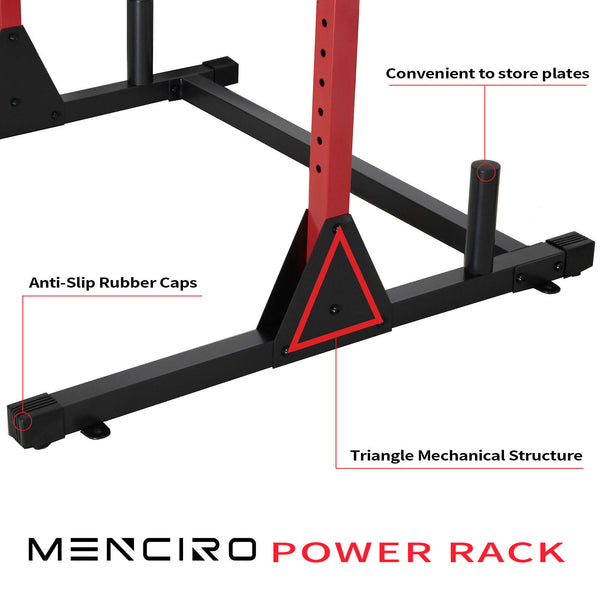 Free-Standing Squat Stand with Pull-Up Bar