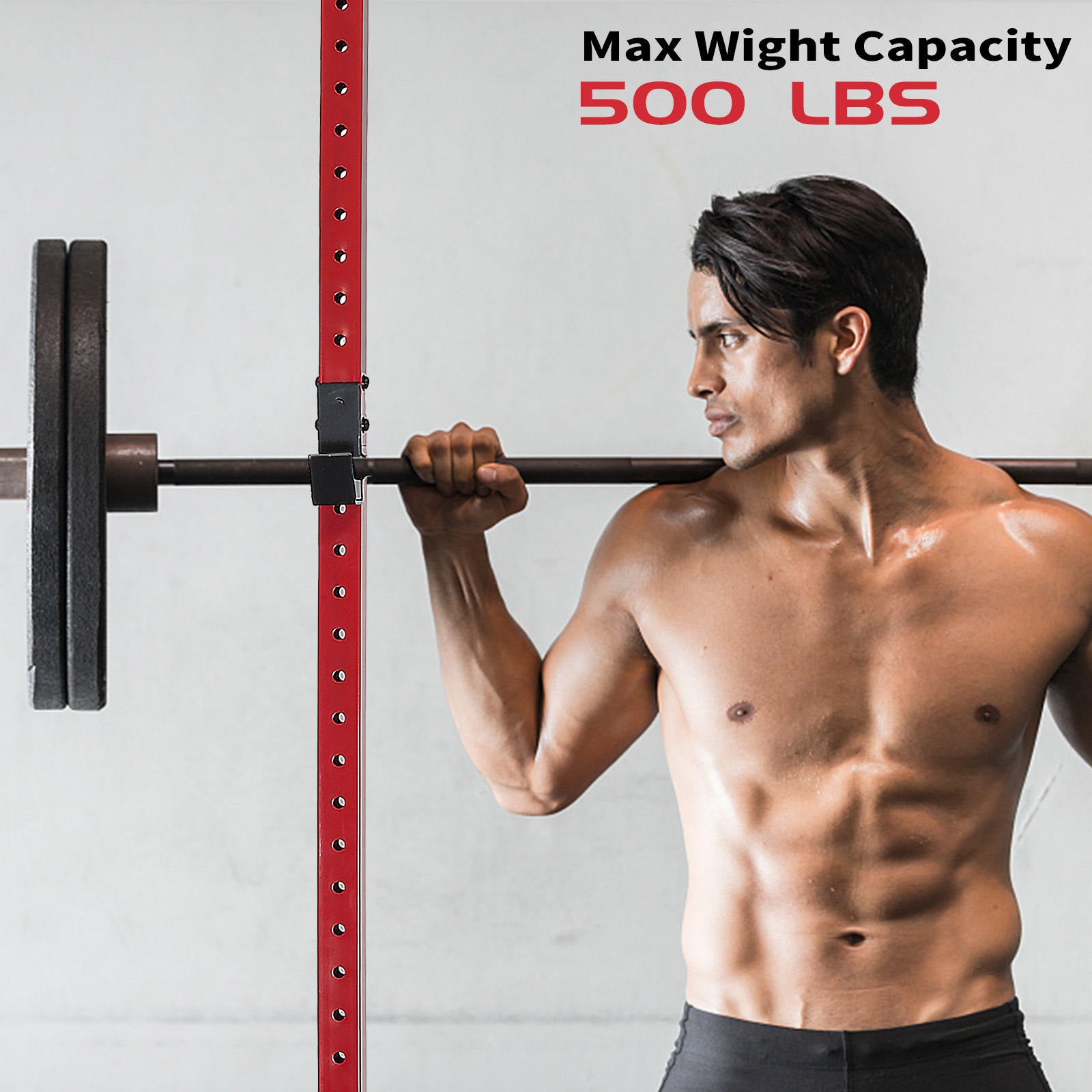 Free-Standing Squat Stand with Pull-Up Bar