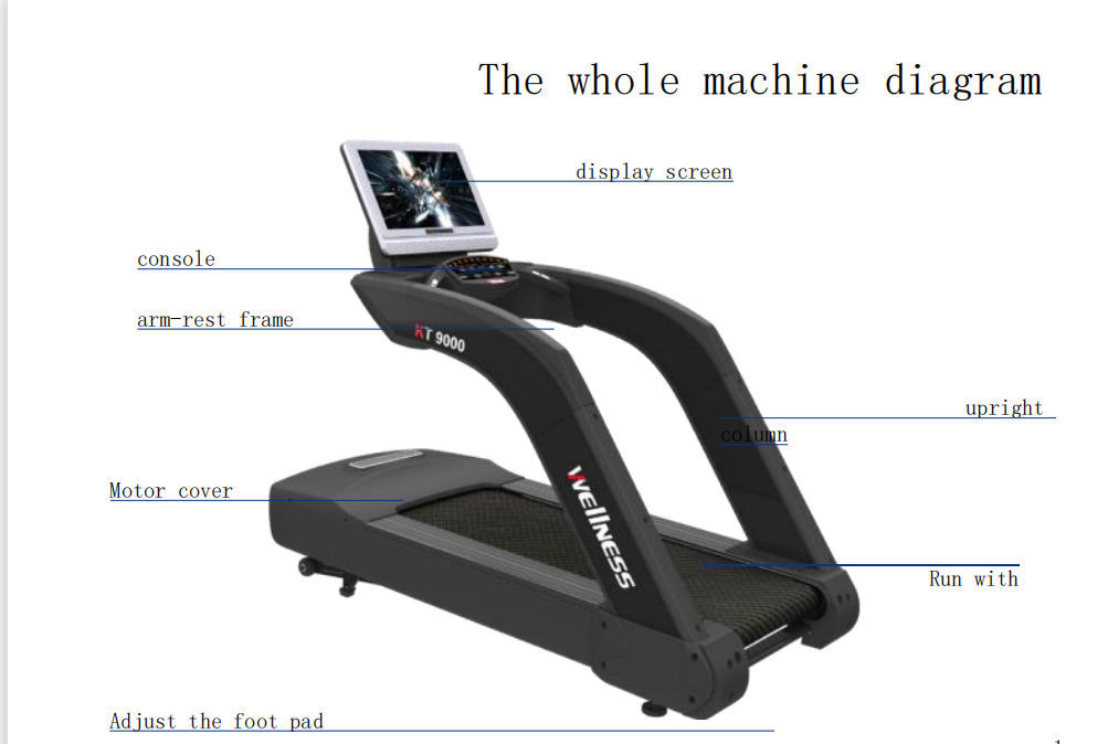 Heavy Duty Commercial Treadmill