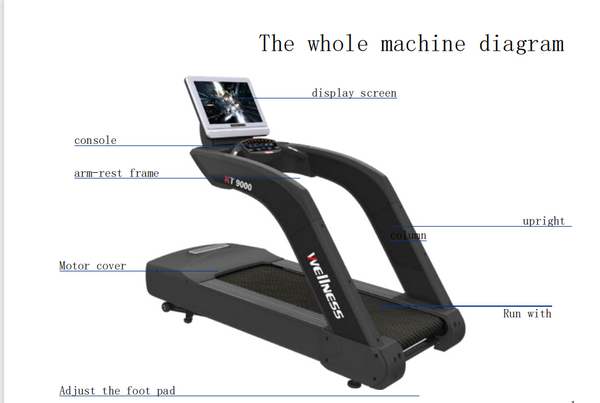 Heavy Duty Commercial Treadmill