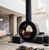 Ceiling-Mounted Wood Burning Stove