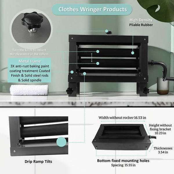 Heavy Duty Off Grid Laundry Wringer