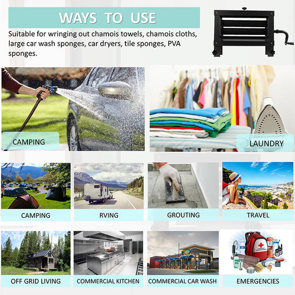 Heavy Duty Off Grid Laundry Wringer
