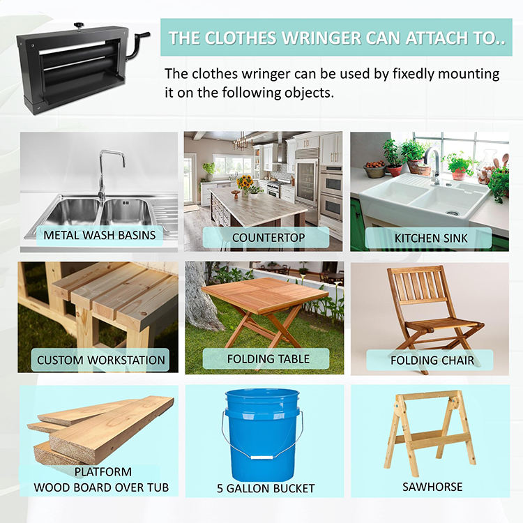 Heavy Duty Off Grid Laundry Wringer